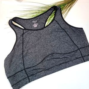 Torrid Black Athletic Sports Bra Size 5X